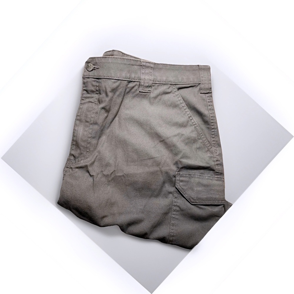 Lincoln Outfitters Shorts Mens 42 Gray Cargo Stretch Cotton